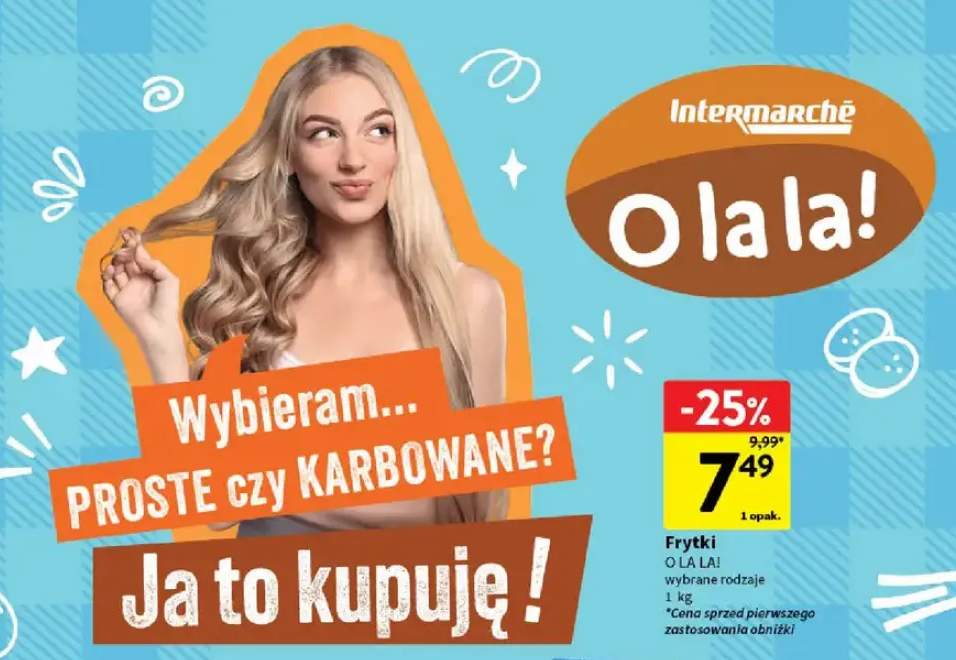 Frytki O LA LA! wybrane rodzaje