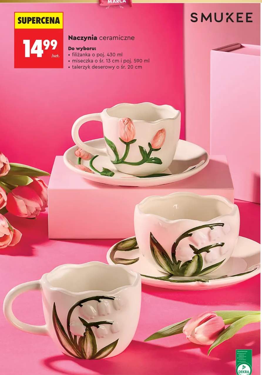 filiżanka z talerzykiem