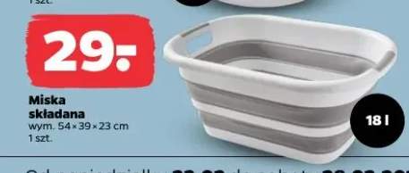 miska składana