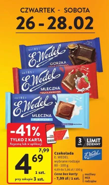 Czekolada mleczna klasyczna