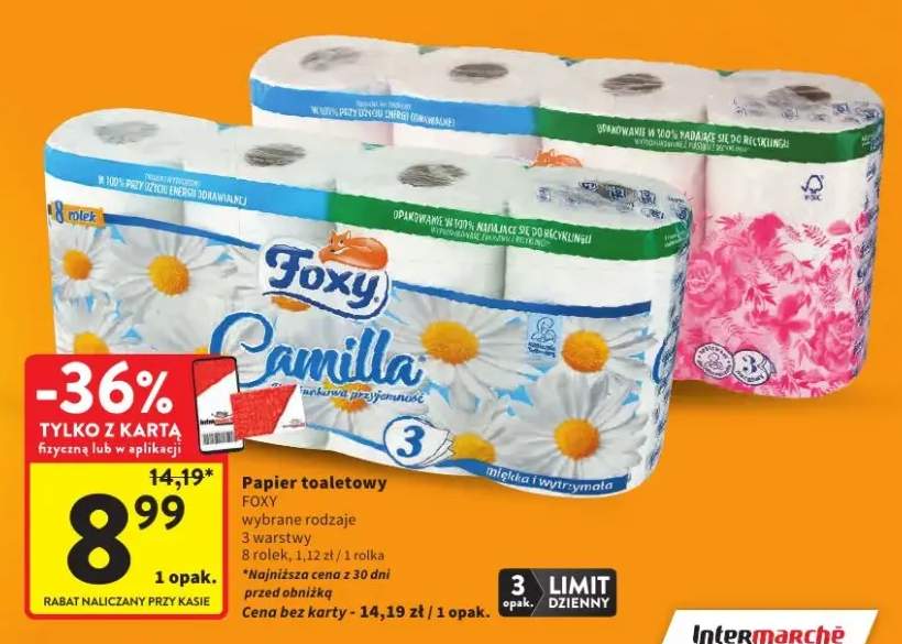 Papier toaletowy Camilla