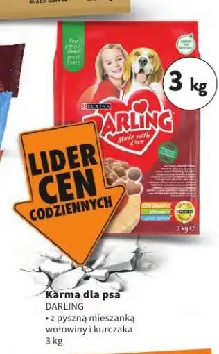 Karma dla psa z pyszną mieszanką wołowiny i kurczaka