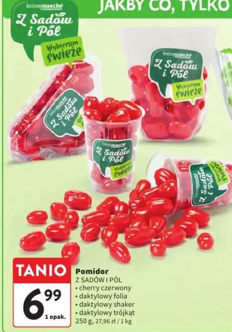 Pomidor daktylowy trójkąt