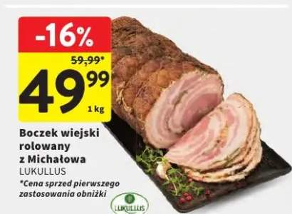 Boczek wiejski rolowany z Michałowa