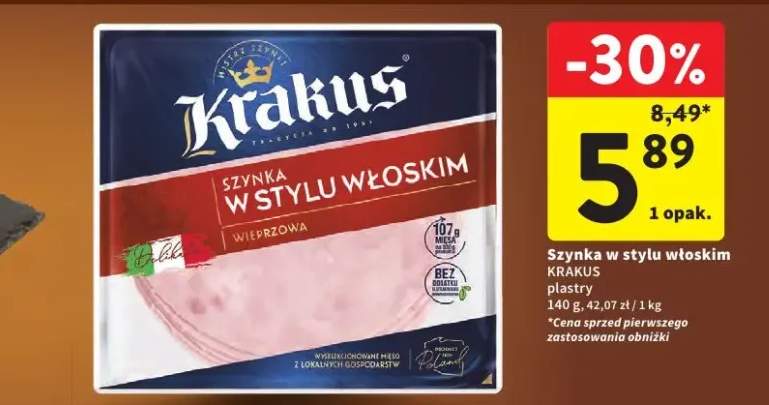 Szynka w stylu włoskim