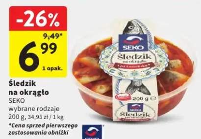 Śledź na okrągło