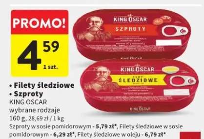 Filety śledziowe / szproty