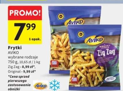 Frytki wybrane rodzaje