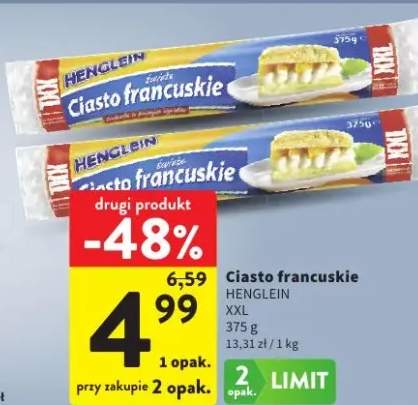 Ciasto francuskie lekkie