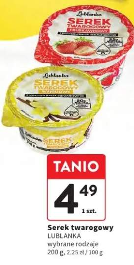 Serek twarogowy wybrane rodzaje