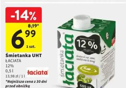 Śmietanka UHT 12%