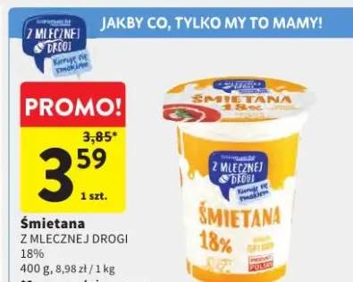 Śmietana 18%
