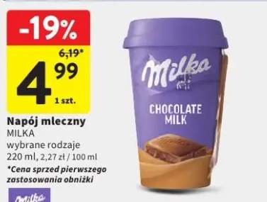 Napój mleczny wybrane rodzaje