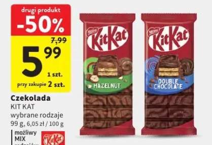 Czekolada wybrane rodzaje 99g