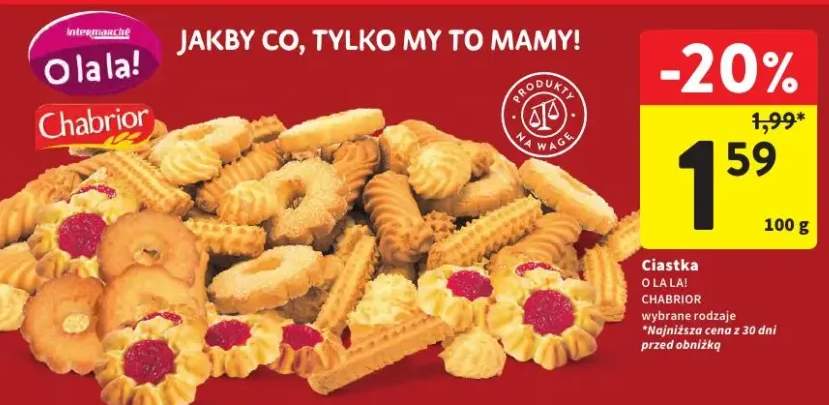 Ciastka wybrane rodzaje