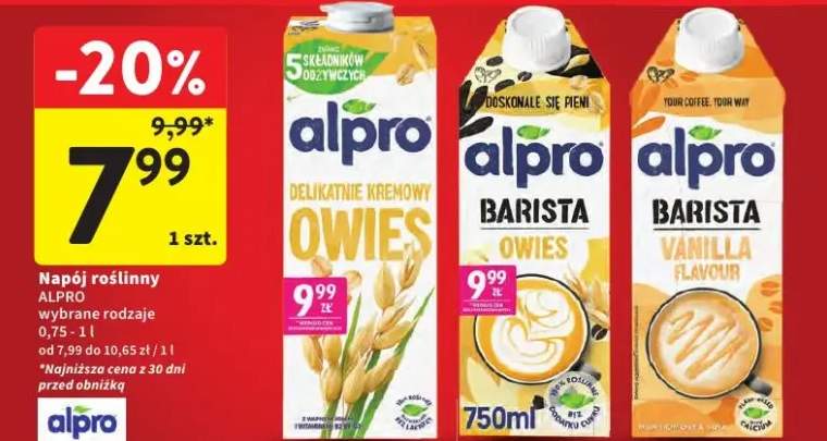 Napój roślinny owies