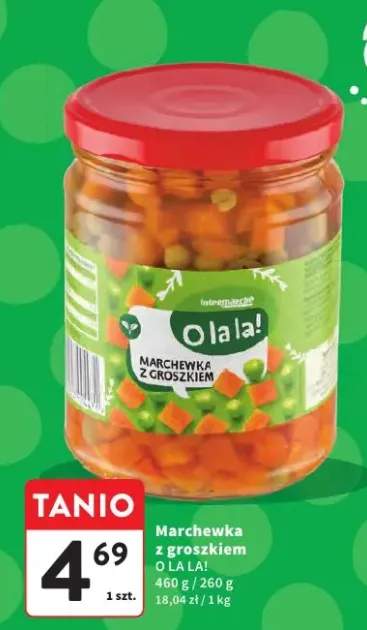 Marchewka z groszkiem