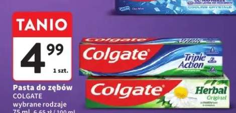 Pasta do zębów wybrane rodzaje