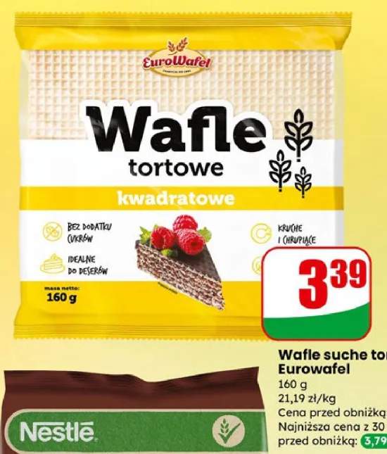wafle tortowe