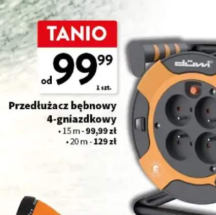 Przedłużacz bębnowy 4-gniazzkowy 15m