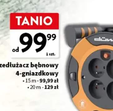 Przedłużacz bębnowy 4-gniazzkowy 20m