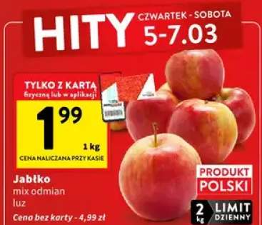 Jabłko mix odmian luz