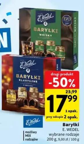 Baryłki whisky i Baryłki klasyczne wybrane rodzaje