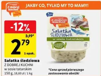 Sałatka śledziowa w sosie tatarskim