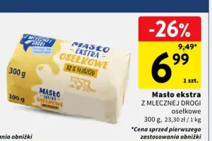 Masło ekstra osełkowe