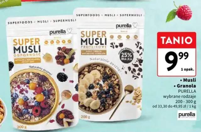 Musli wybrane rodzaje