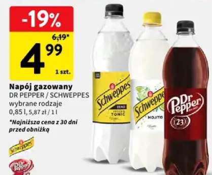 Napój gazowany tonic / mojito