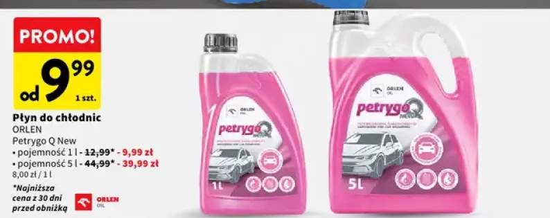 Płyn do chłodnic Petrygo Q New pojemność 5 l