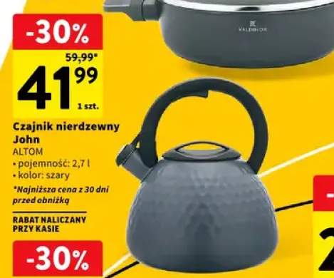 Czajnik nierdzewny John