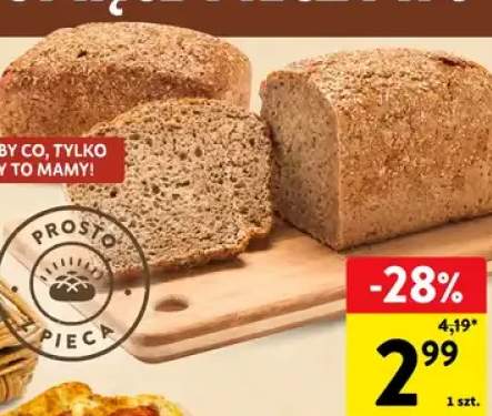 Chleb żytni z otrębami