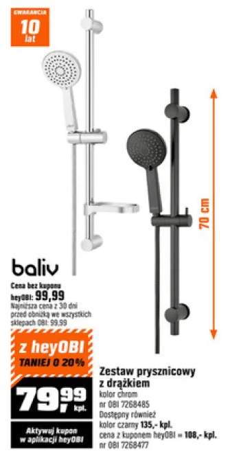 słuchawka prysznicowa