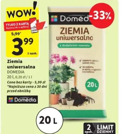 Ziemia uniwersalna z dodatkiem nawozu