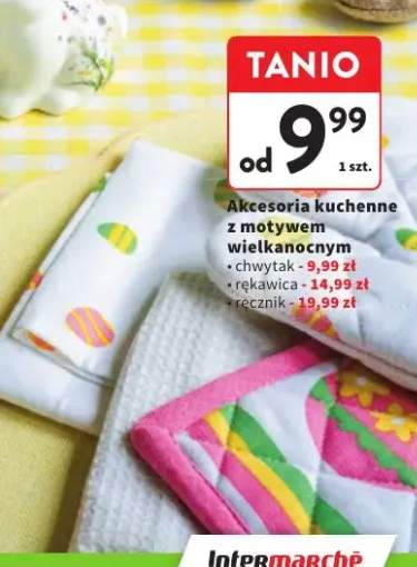 Akcesoria kuchenne z motywem wielkanocnym rękawica