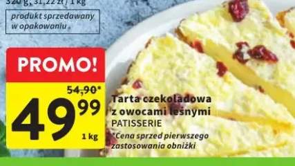 Tarta czekoladowa z owocami leśnymi