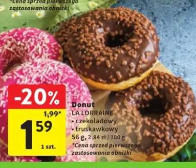Donut truskawkowy