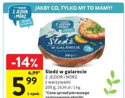 Śledź w galarecie z warzywami