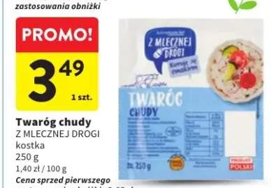Twaróg chudy z mlecznej drogi kostka