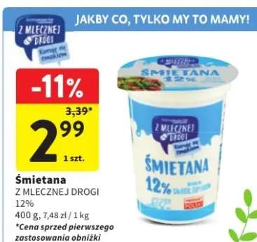 Śmietana z mlecznej drogi 12%