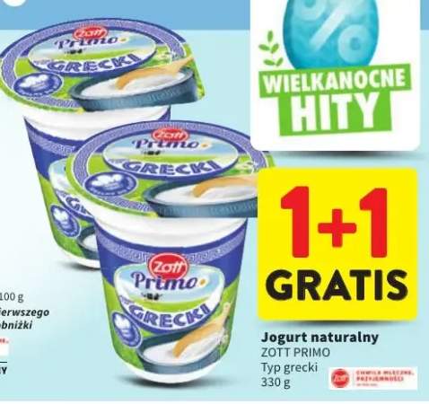 Jogurt naturalny typ grecki Primo
