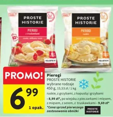 Pierogi wybrane rodzaje ruskie, z grzybami, z kapustą i grzybami