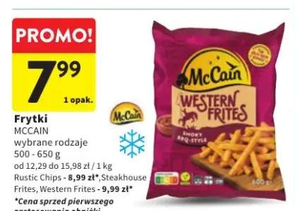 Frytki wybrane rodzaje