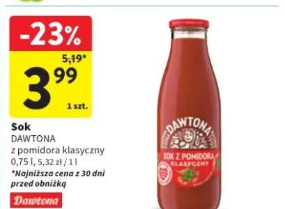 Sok z pomidora klasyczny