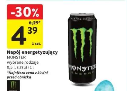 Napój energetyzujący wybrane rodzaje