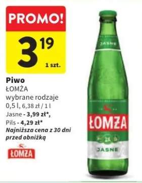 Piwo Jasne wybrane rodzaje