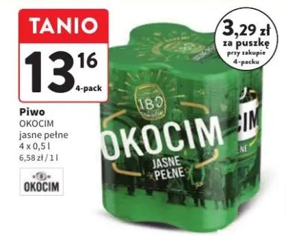 Piwo jasne pełne 4-pack