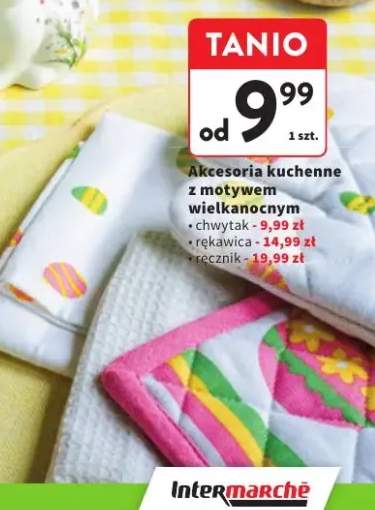 Akcesoria kuchenne z motywem wielkanocnym rękawica